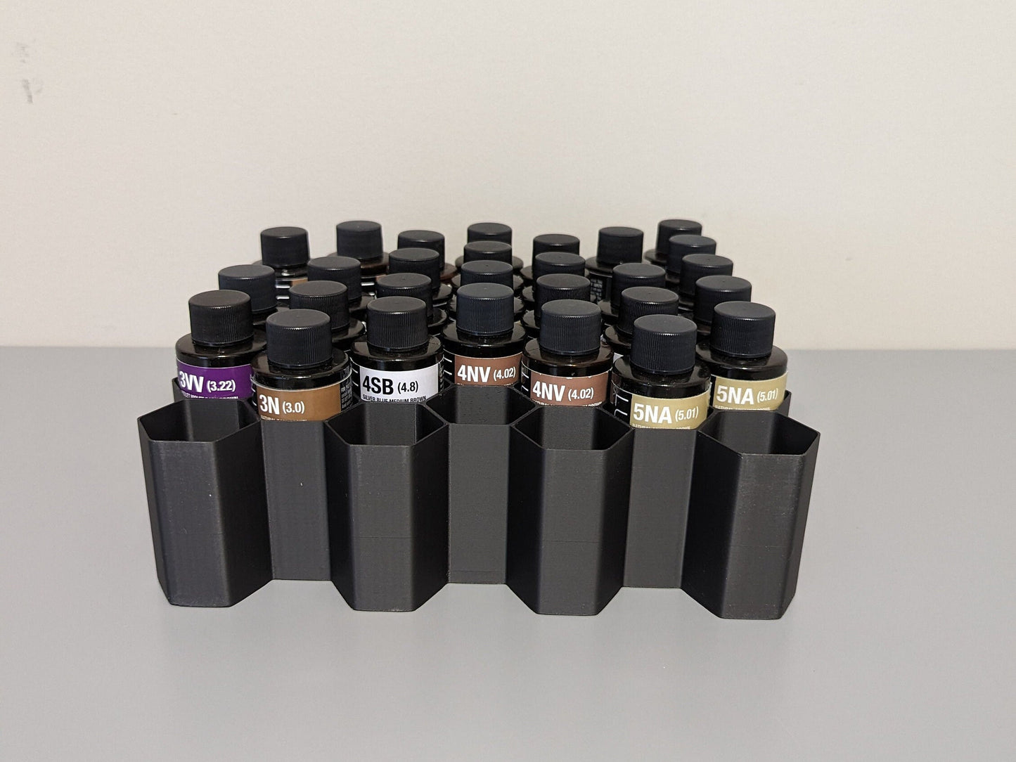 Joico LumiShine Demi-Permanent Liquid Color Holder | Wall Mount | Holds 42 Bottles