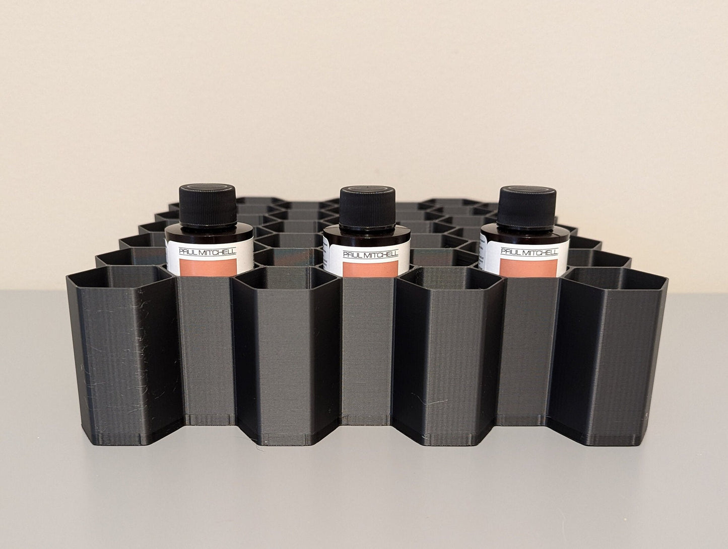 Paul Mitchell Demi Color Holder | Wall Mount | Holds 42 Bottles