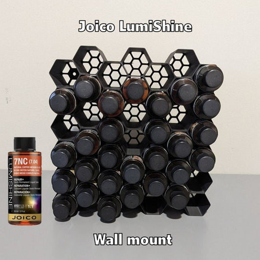 Joico LumiShine Demi-Permanent Liquid Color Holder | Wall Mount | Holds 42 Bottles