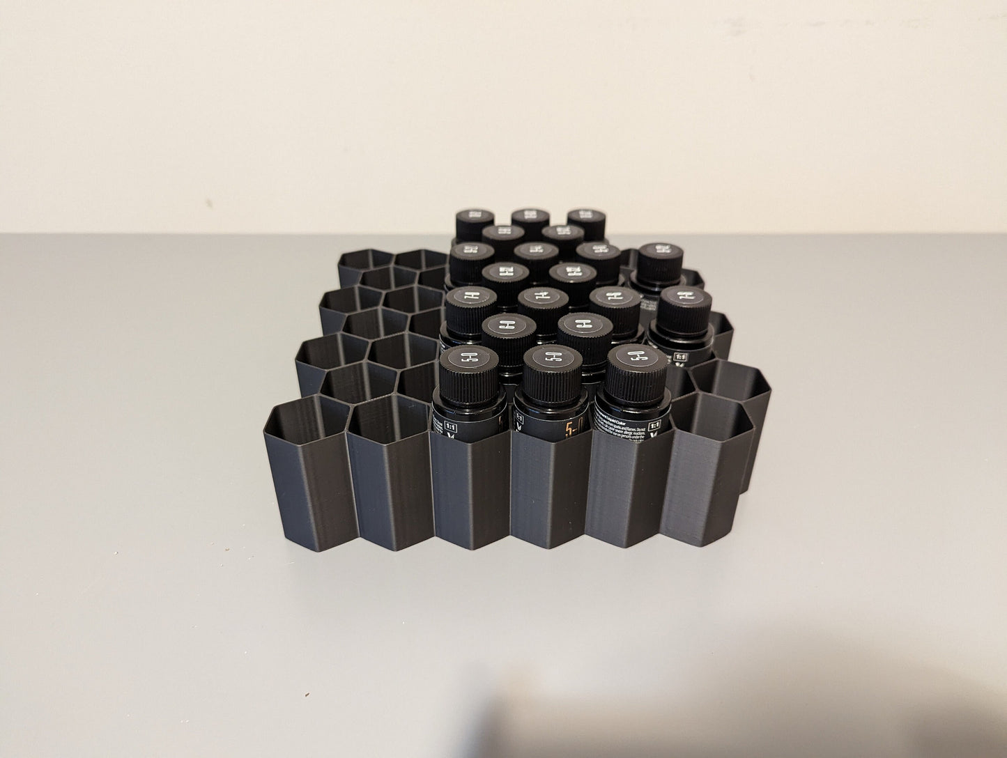 DANGER JONES Toner Holder | Wall Mount | Holds 42 Bottles