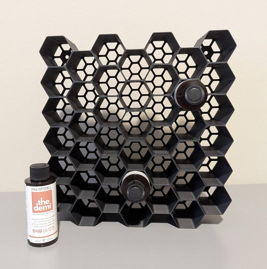 Paul Mitchell Demi Color Holder | Wall Mount | Holds 42 Bottles