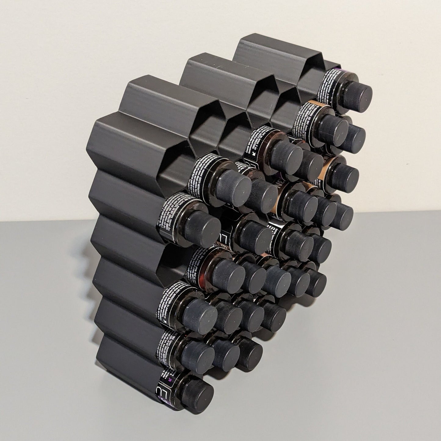 Joico LumiShine Demi-Permanent Liquid Color Holder | Wall Mount | Holds 42 Bottles