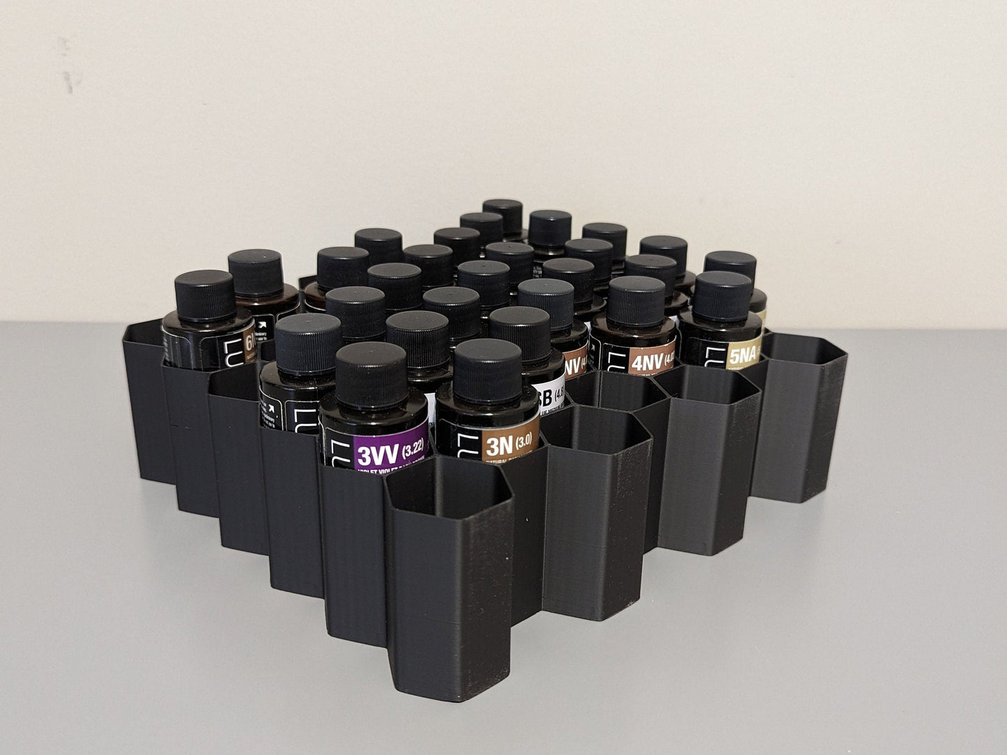 Joico LumiShine Demi-Permanent Liquid Color Holder | Wall Mount | Holds 42 Bottles