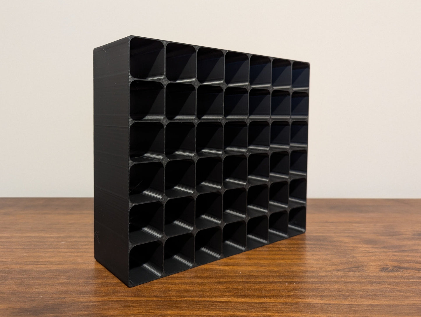 Redken Shades EQ Holder | Cube Style Organizer | Stackable & Wall-Mount Salon Organizer for Hair Dye Bottles