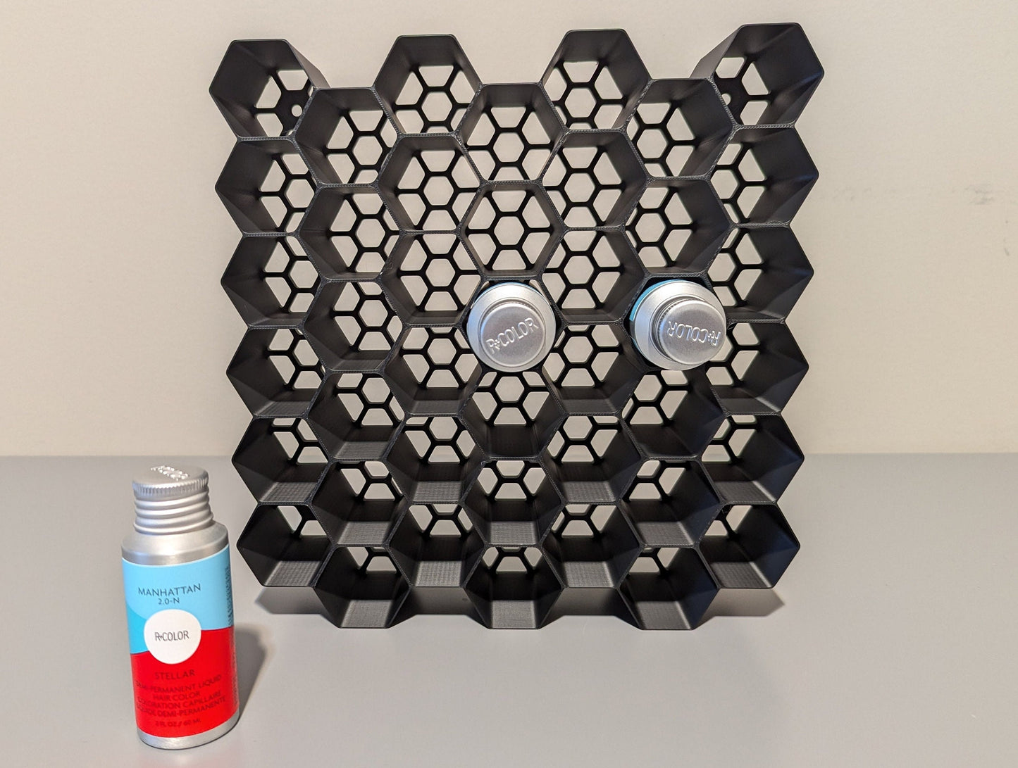 R+Color Holder | Wall Mount | Holds 42 Bottles